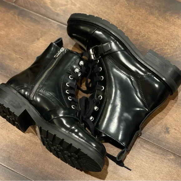 AllSaints Donita Combat Boot NWOT